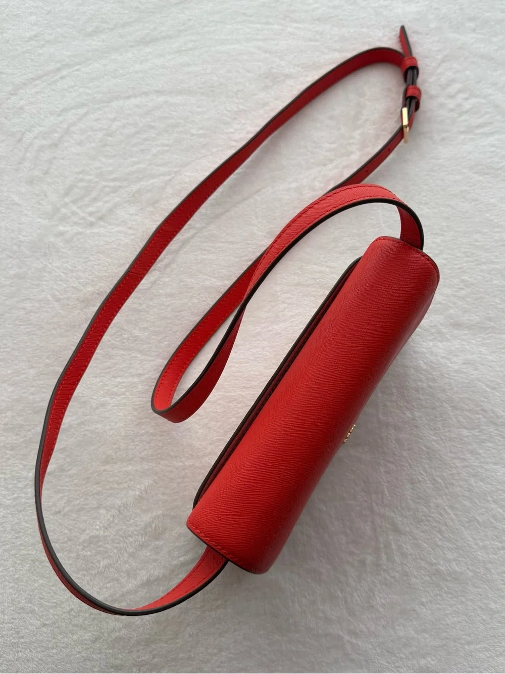Tory Burch Emerson Color Block Mini Shoulder Bag Bright Samba / Pink Quartz